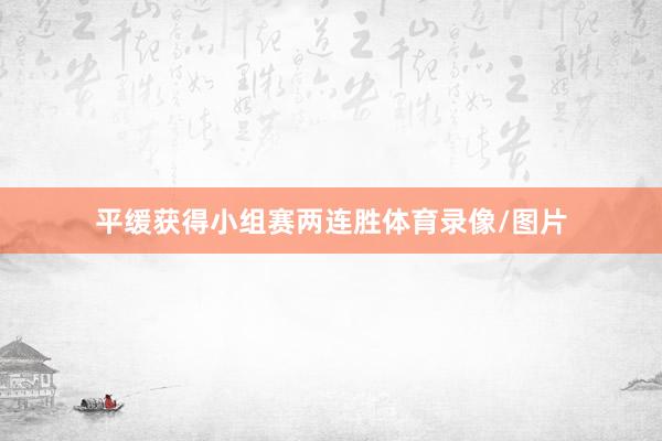 平缓获得小组赛两连胜体育录像/图片