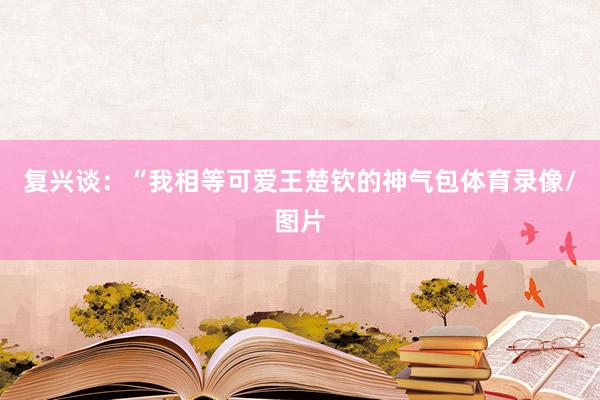 复兴谈：“我相等可爱王楚钦的神气包体育录像/图片