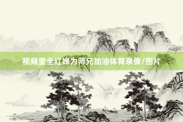 视频里全红婵为师兄加油体育录像/图片