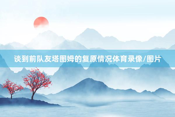谈到前队友塔图姆的复原情况体育录像/图片